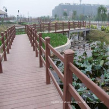 Cubierta de WPC sin desvanecimiento al aire libre de alto costo para piso de ingeniería